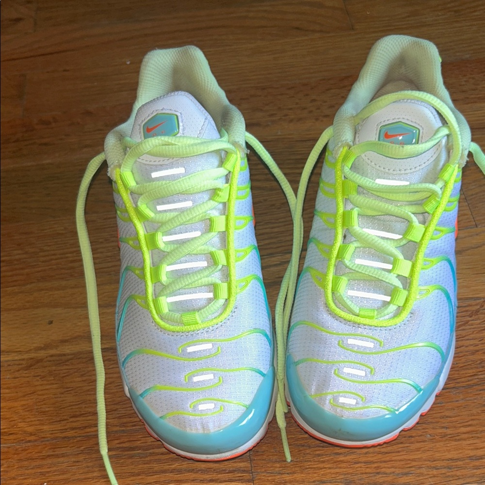 Nike Air Max Plus White with Neon Accents